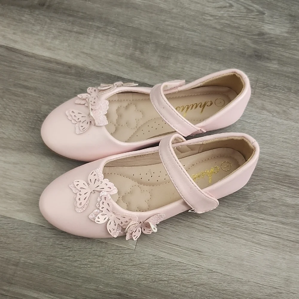 Pink Butterfly Kids Shoes - Picture 4 of 4